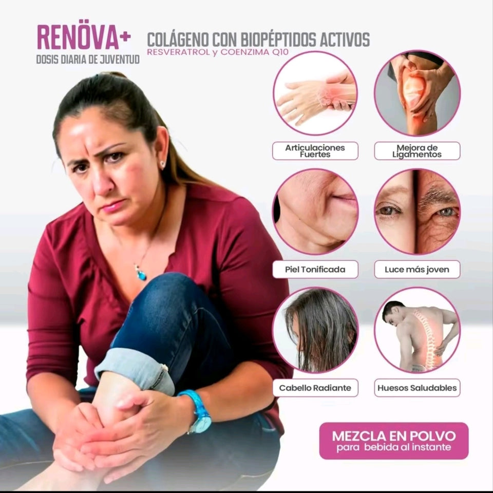 COLÁGENO RENOVA+ CON BIOPEPTIDOS ACTIVOS