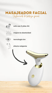 MASAJEADOR FACIAL DE MICROCORRIENTES